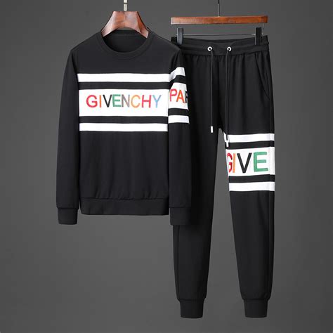 givenchy blue tracksuit|givenchy tracksuit for men.